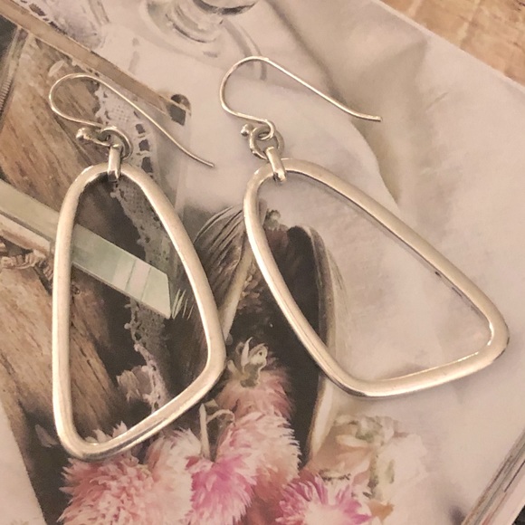 Silpada Sterling Silver Geometric Earrings